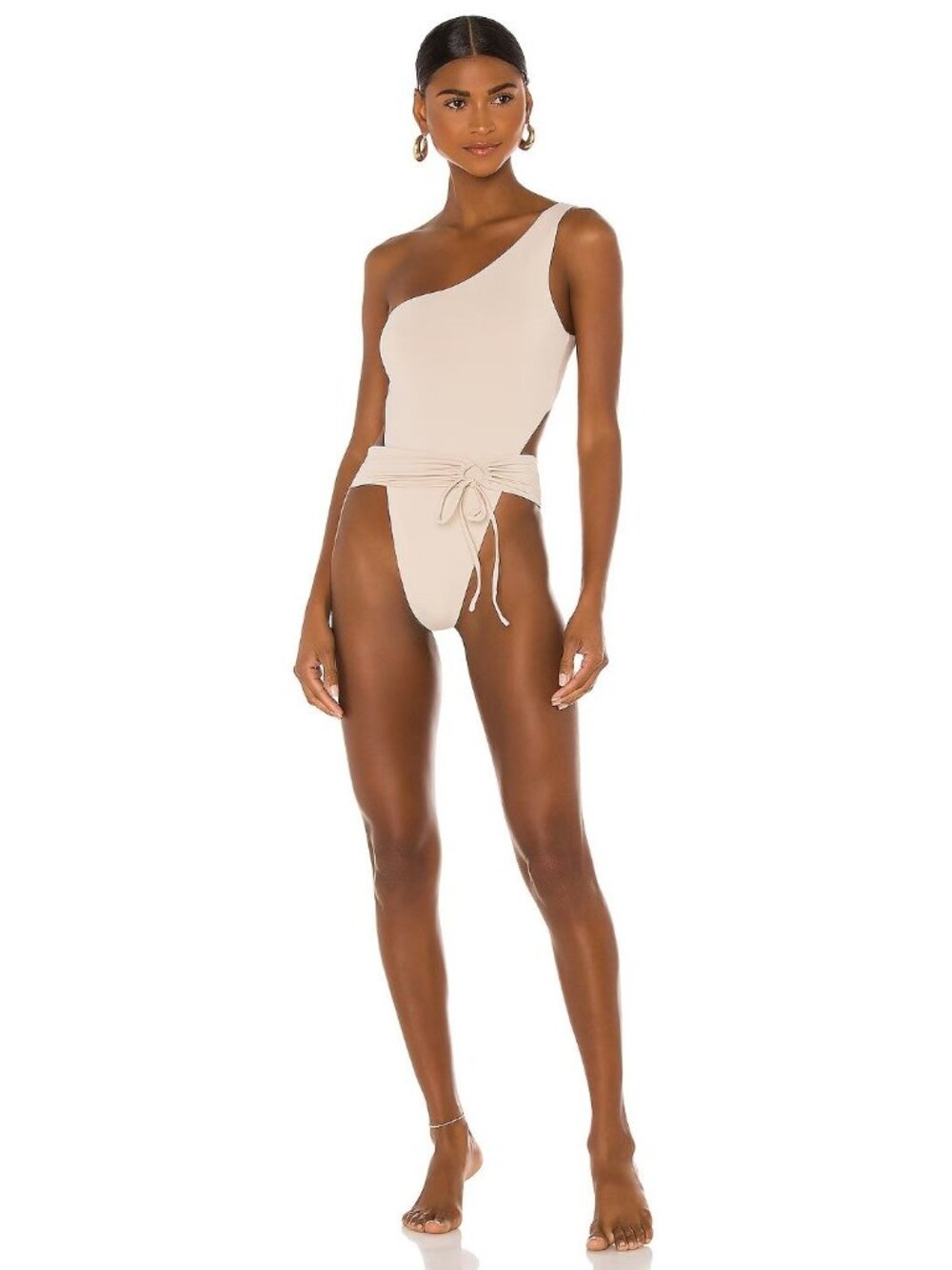Riot Swim Maddox One Piece in Coconut Medium New Womens Swimsuit